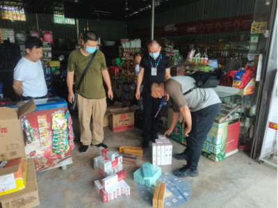 景洪市市场监管局联合市烟草局开展烟草市场专项检查，强化烟草制品零售监管